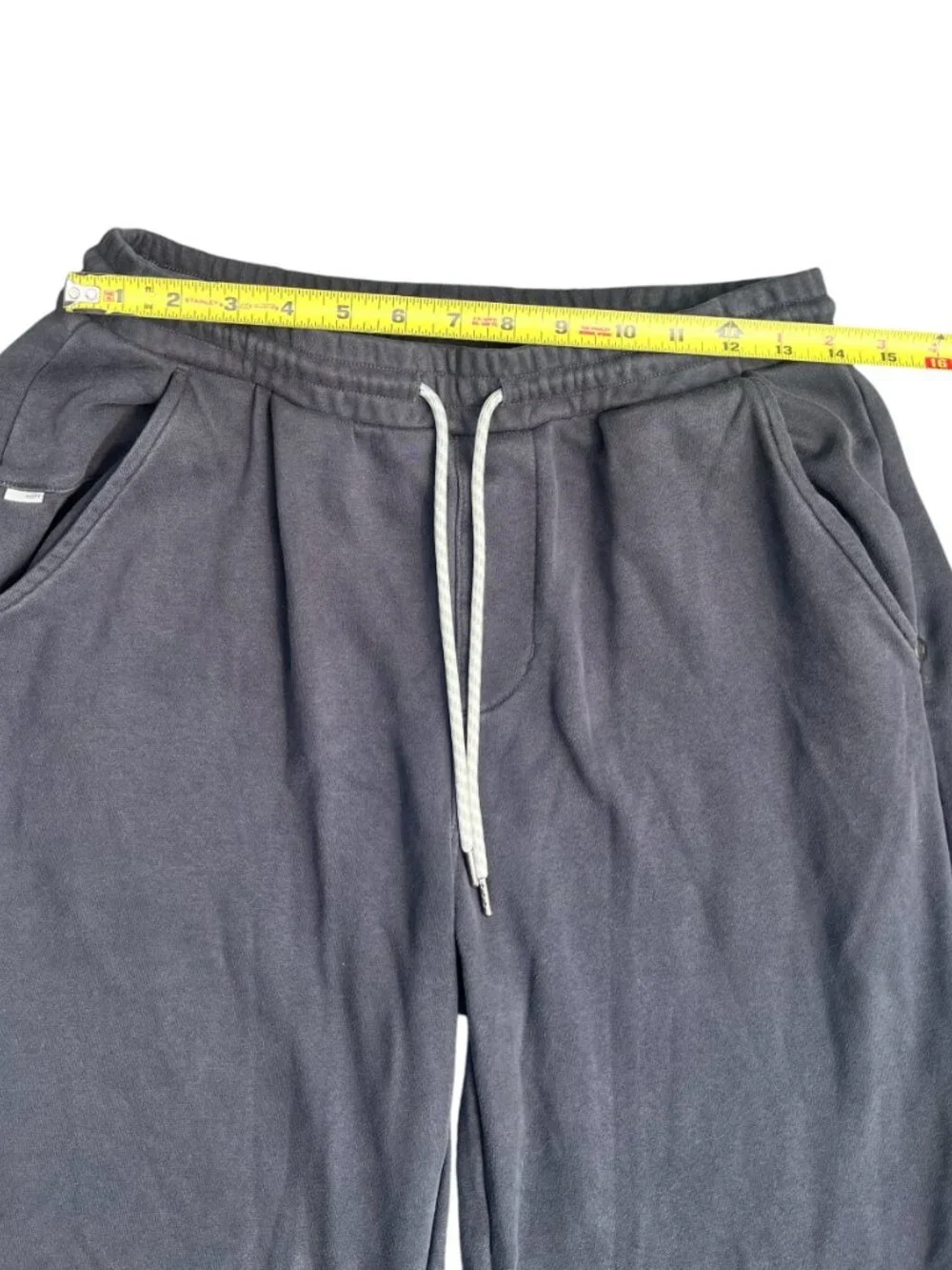Vuori Seaside Sweatpant Faded Black Heavyweight Fleece